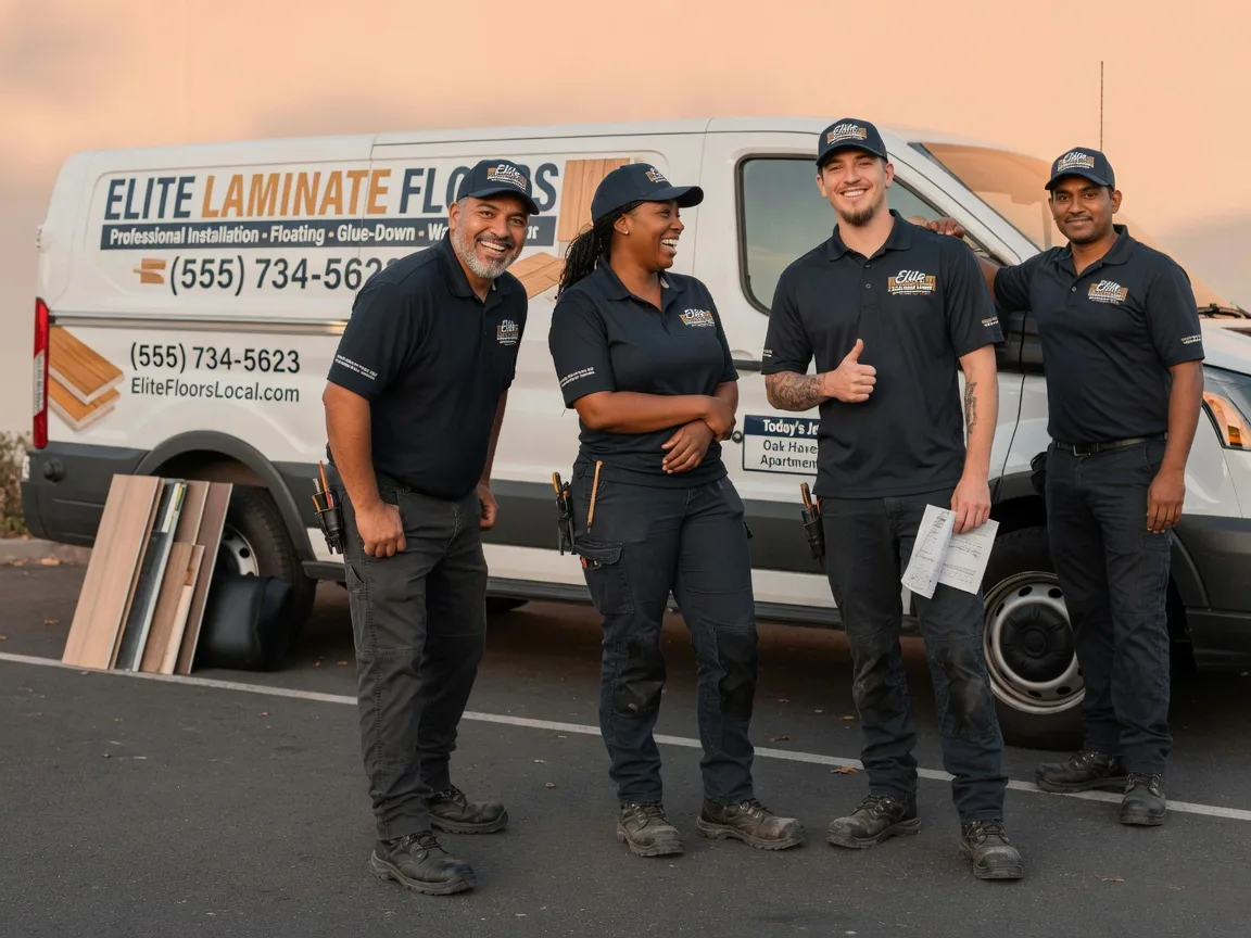 Laminate flooring installation company in Coggon, IA